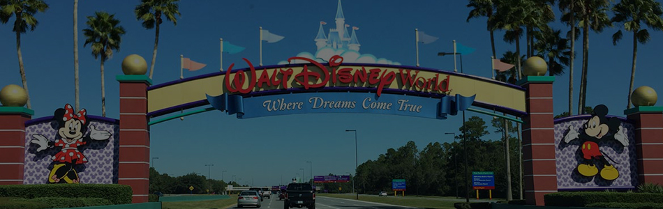 walt disney world entrance sign